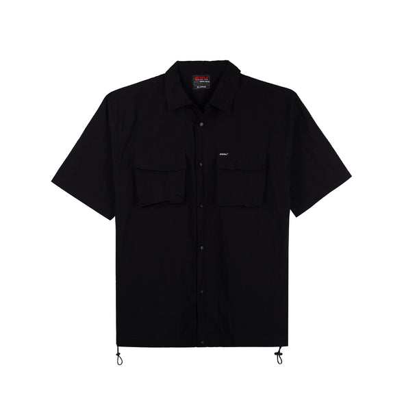 RRJ Men's Basic Woven Oversized Fitting 178834 (Black)