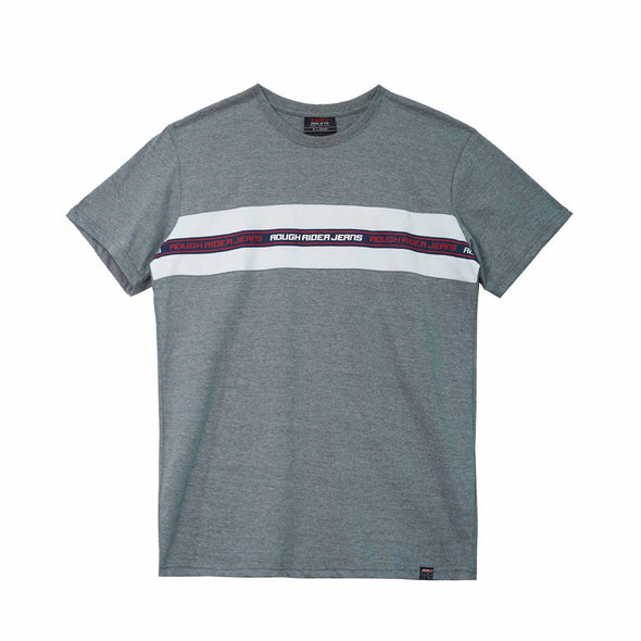 RRJ Men's Basic Tees Semibody Fitting 111009 (Light Gray)