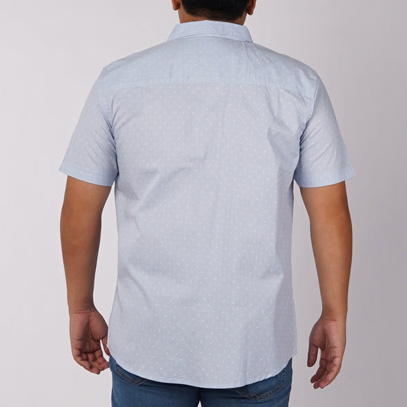 RRJ Men's Basic Woven Semibody Fitting 168749 (Light Blue)