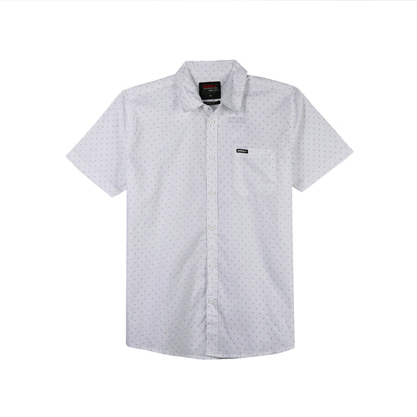 RRJ Men's Basic Woven Semibody Fitting 168749 (White)