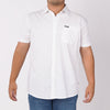 RRJ Men's Basic Woven Semibody Fitting 168749 (White)