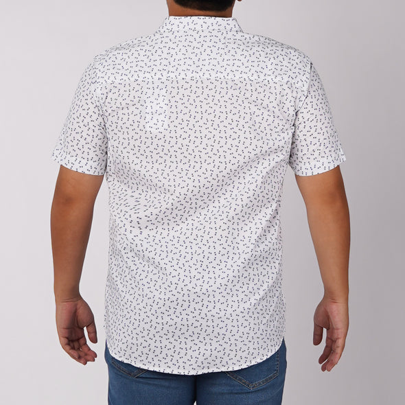 RRJ Men's Basic Woven Semibody Fitting 168760 (White)