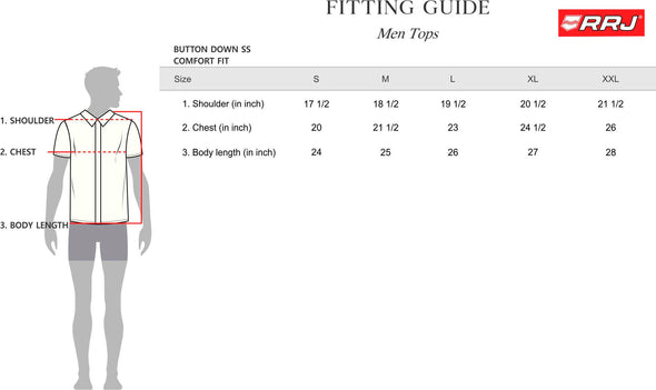 RRJ Men's Basic Woven Comfort Fitting 168491 (Offwhite)