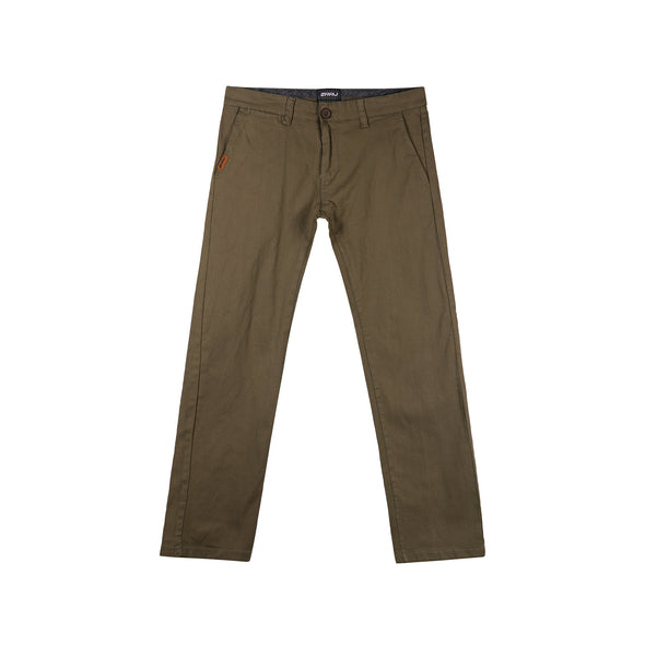 RRJ Men's Basic Non-Denim Chino Pants 181167 (Olive)