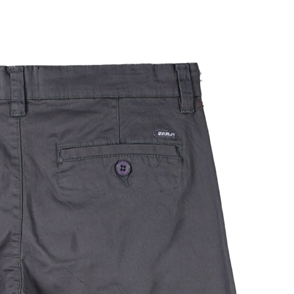 RRJ Men's Basic Non-Denim Chino Pants 181125 (Dark Gray)