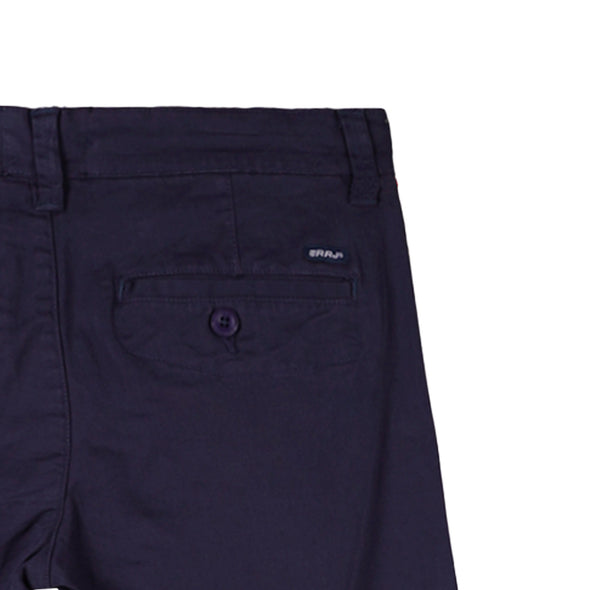 RRJ Men's Basic Non-Denim Chino Pants 181147 (Navy-Navy)