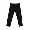 RRJ Men's Basic Non-Denim Chino Pants 181116 (Black)
