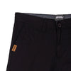 RRJ Men's Basic Non-Denim Chino Pants 181116 (Black)