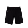 RRJ Men's Basic Non-Denim Cargo Short 177330 (Black)