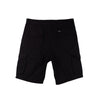 RRJ Men's Basic Non-Denim Cargo Short 177330 (Black)