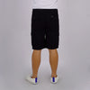 RRJ Men's Basic Non-Denim Cargo Short 177330 (Black)