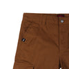 RRJ Men's Basic Non-Denim Cargo Short 177306 (Brown)