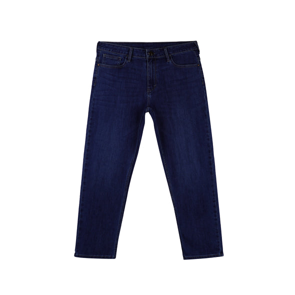 RRJ Ladies Basic Denim Boyfriend Jeans Mid-Rise 179919 (Medium Shade)
