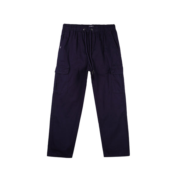 RRJ Ladies Basic Non-Denim Cargo Pants 171659 (Dark Sapphire)