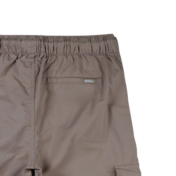 RRJ Ladies Basic Non-Denim Cargo Pants 171659 (Moon Rock)