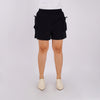 RRJ Ladies Basic Non-Denim Cargo Short 180594 (Black)