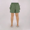 RRJ Ladies Basic Non-Denim Cargo Short 180594 (Fatigue)