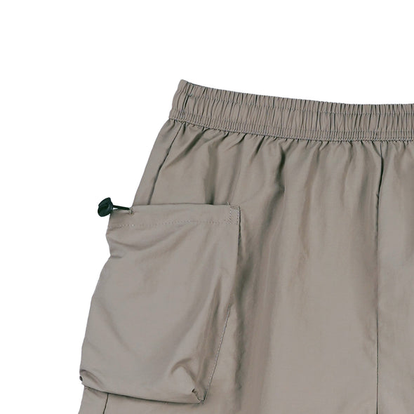RRJ Ladies Basic Non-Denim Cargo Short 180594 (Taupe)
