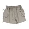 RRJ Ladies Basic Non-Denim Cargo Short 180594 (Taupe)