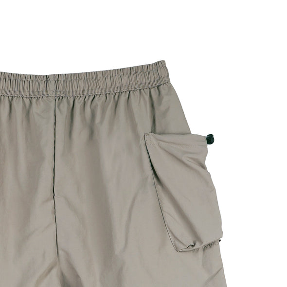 RRJ Ladies Basic Non-Denim Cargo Short 180594 (Taupe)
