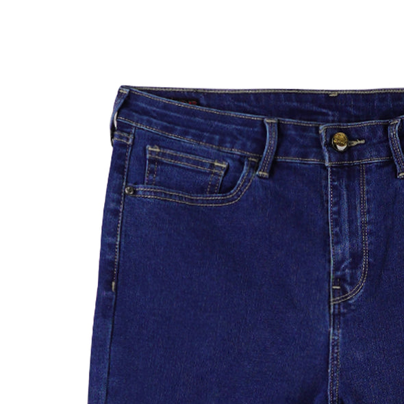 RRJ Ladies Basic Denim Flared Jeans Mid-Rise 181073 (Medium Shade)