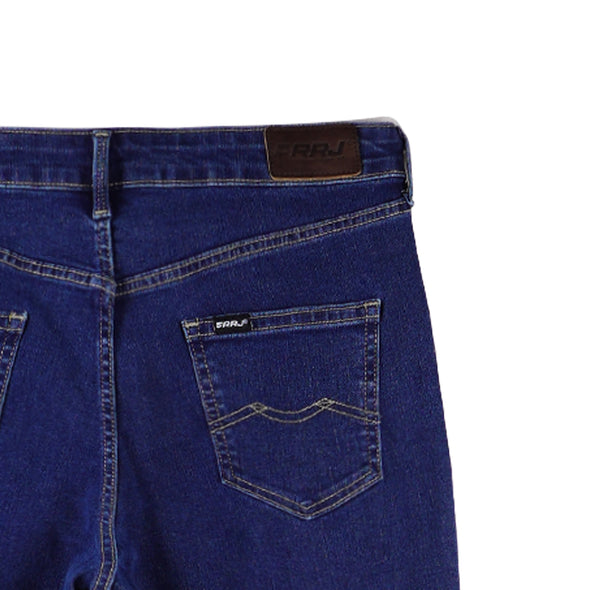RRJ Ladies Basic Denim Flared Jeans Mid-Rise 181073 (Medium Shade)