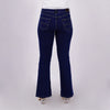 RRJ Ladies Basic Denim Flared Jeans Mid-Rise 181073 (Medium Shade)