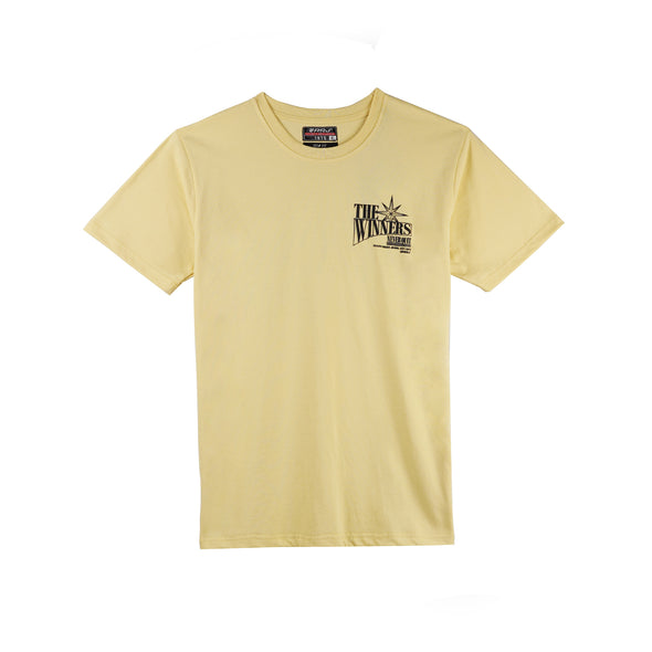 RRJ Men's Basic Tees Semibody Fitting 177460-U (Yellow)