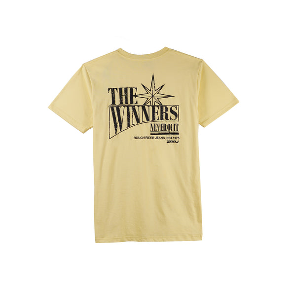 RRJ Men's Basic Tees Semibody Fitting 177460-U (Yellow)