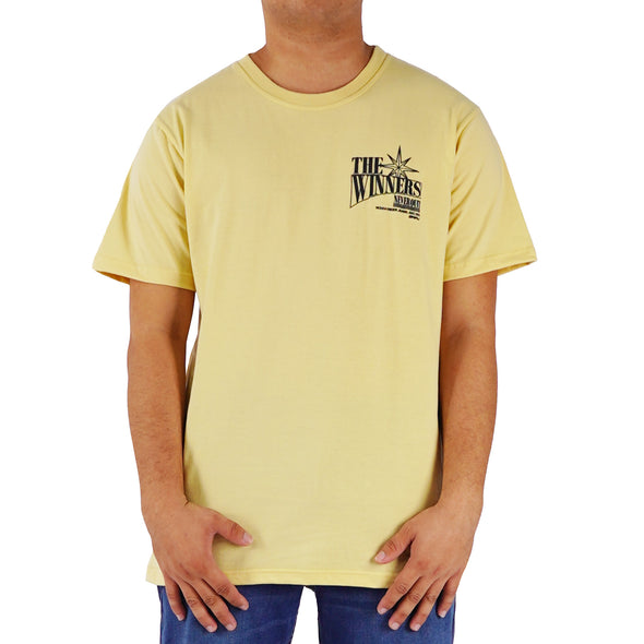 RRJ Men's Basic Tees Semibody Fitting 177460-U (Yellow)
