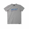 RRJ Men's Basic Tees Semibody Fitting Missed Lycra Fabric 158382 (Light Gray)
