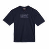 RRJ Men's Basic Tees Oversized Fitting 178655-U (Navy)