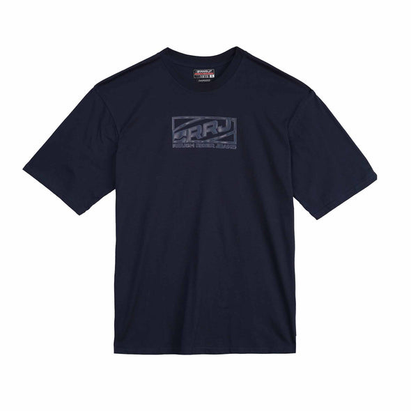 RRJ Men's Basic Tees Oversized Fitting 178655-U (Navy)