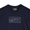 RRJ Men's Basic Tees Oversized Fitting 178655-U (Navy)