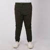 RRJ Men's Basic Non-Denim Jogger Pants Mid-Rise 176621 (Fatigue)