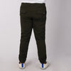 RRJ Men's Basic Non-Denim Jogger Pants Mid-Rise 176621 (Fatigue)