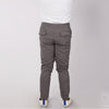 RRJ Men's Basic Non-Denim Jogger Pants Mid-Rise 176621 (Gray)