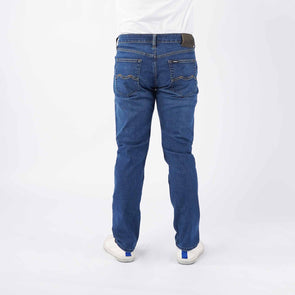 RRJ Men's Basic Denim Superskinny Fitting Mid-Rise 183445 (Medium Shade)