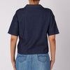 RRJ x Looney Tunes Tweety Bird Ladies Basic Woven Crop Fitting 167801 (Navy)