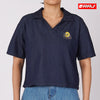 RRJ x Looney Tunes Tweety Bird Ladies Basic Woven Crop Fitting 167801 (Navy)