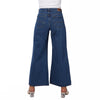 RRJ Ladies Basic Denim Drapey Wide Jeans Mid-Rise 182879 (Medium Shade)