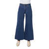 RRJ Ladies Basic Denim Drapey Wide Jeans Mid-Rise 182879 (Medium Shade)