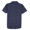 RRJ Men's Basic Woven Shirt Semibody Fitting 158706 (Navy)