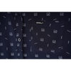 RRJ Men's Basic Woven Shirt Semibody Fitting 158706 (Navy)