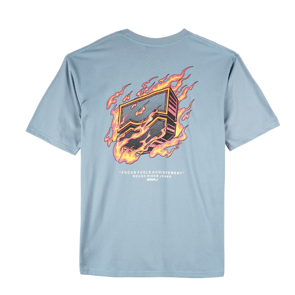 RRJ Men's Basic Tees Oversized Fitting 178649-U (Citadel)