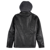 RRJ Men's Basic Leather Jacket Regular Fitting 175835 (Black)