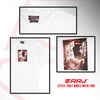 RRJ Men's Basic Tees Oversized Fitting 178667-U (White)