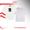 RRJ Men's Basic Tees Oversized Fitting 178661-U (White)