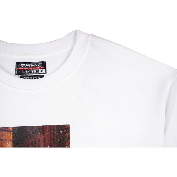 RRJ Men's Basic Tees Oversized Fitting 178661-U (White)