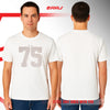 RRJ Men's Basic Tees Oversized Fitting 178673-U (White)